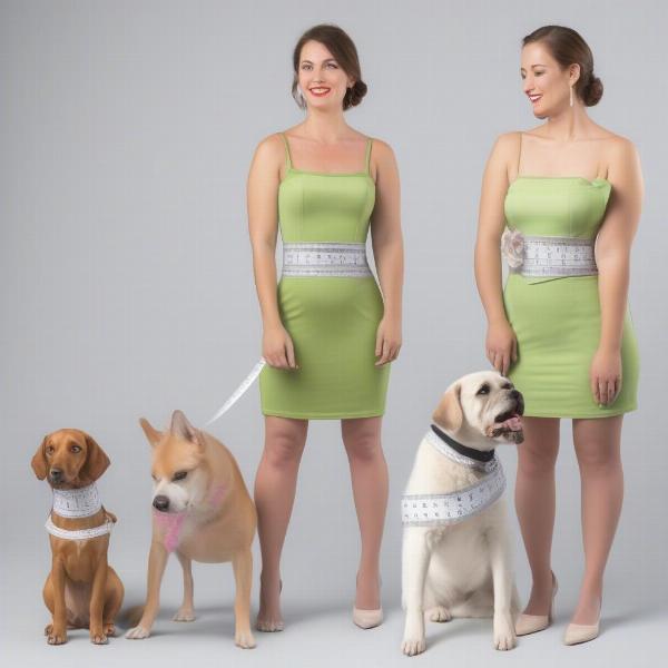 Ensuring a comfortable and safe fit for a dog prom dress