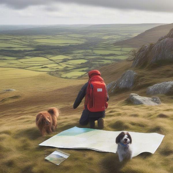 Navigating Dartmoor with a dog