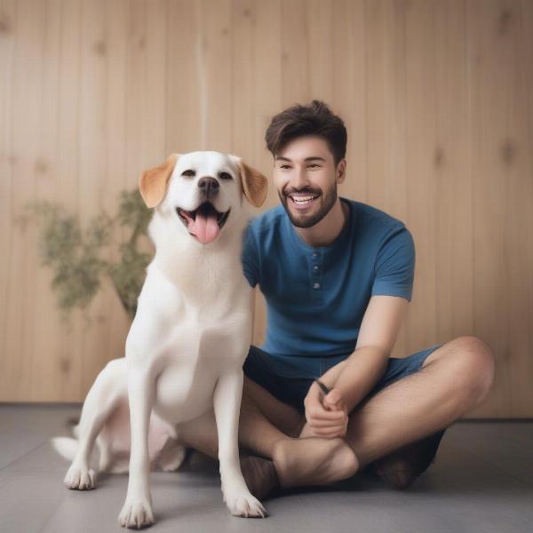 Desexed Dog with Owner