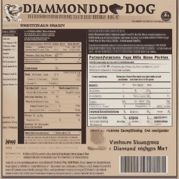 Diamond Dog Food Ingredients