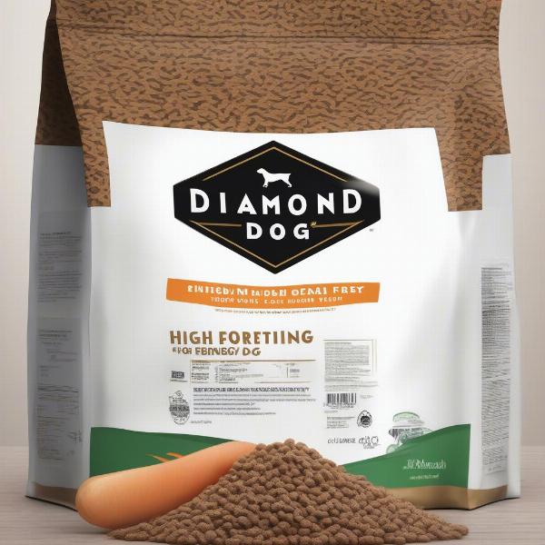 Diamond High Energy Dog Food Bag