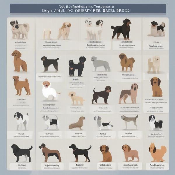 Different Dog Breeds Comparison Chart