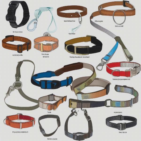 Different Dog Collar Types: Martingale, Harness, and Head Halter