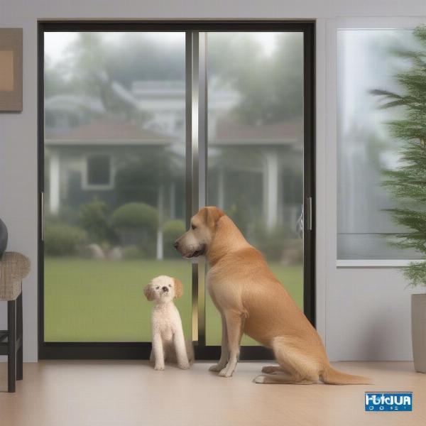 Different Dog Door Sizes for Sliding Glass Doors