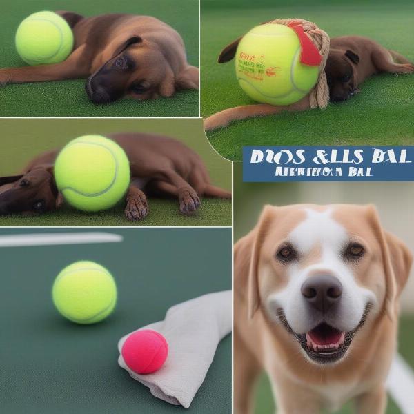 Different Materials for Dog Balls