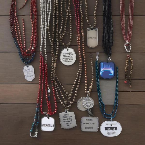 Different Styles of Customizable Dog Necklaces