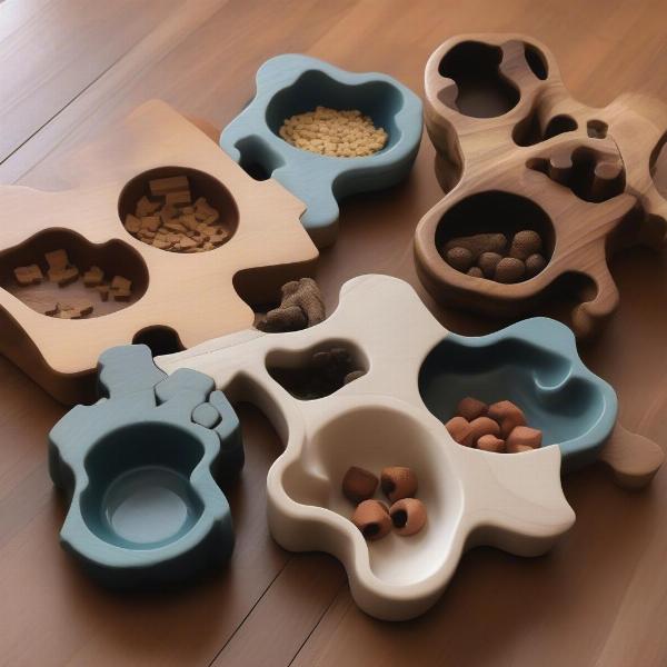 Different Types of Dog Puzzle Bowls