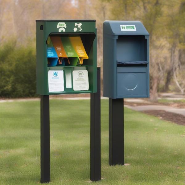 Different Types of Dog Waste Stations