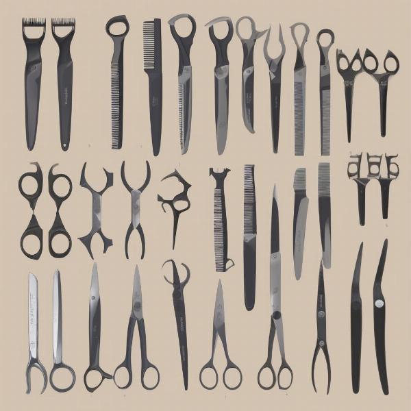 Different types of blending shears