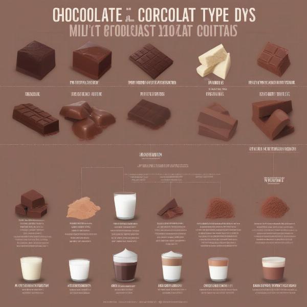 Different types of chocolate and their toxicity levels for dogs