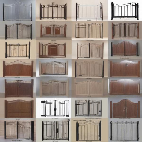 Different types of dog gates: pressure-mounted, hardware-mounted, freestanding, extra-wide