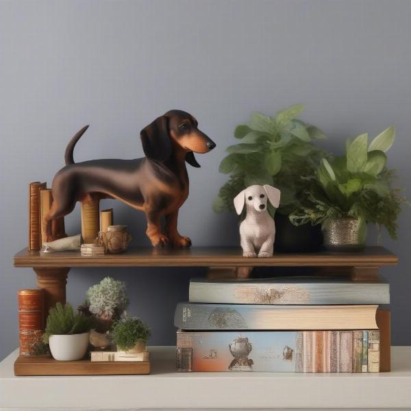 Displaying Dachshund Ornaments