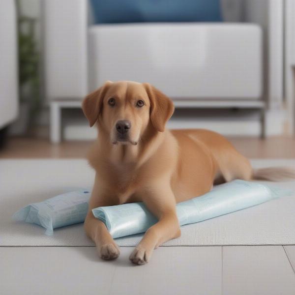 Disposable Male Dog Wraps for Incontinence