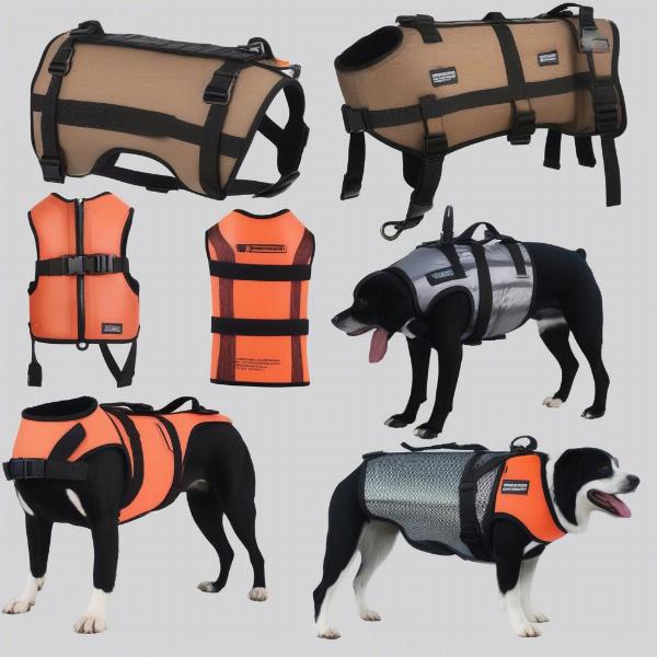 Different Types of Dive Bomb Dog Vests