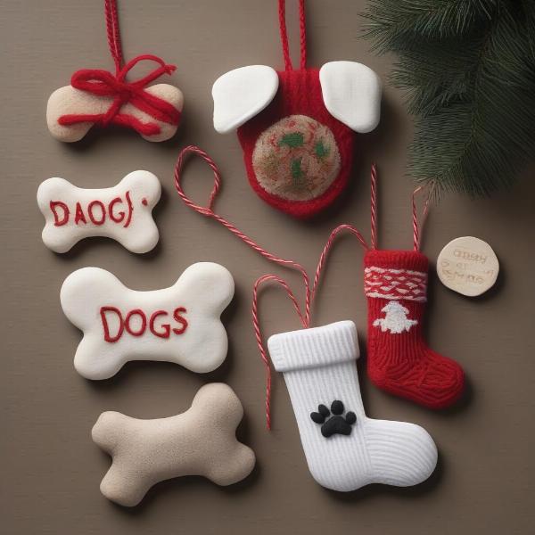 DIY Dog Christmas Ornaments