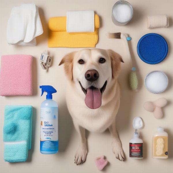 DIY Dog Wash Supplies