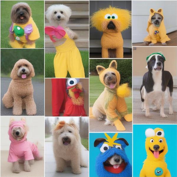 DIY Sesame Street Dog Costume Ideas