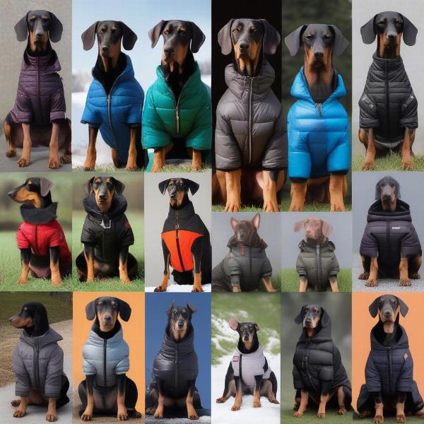 Different Types of Doberman Dog Jackets