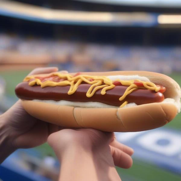 Dodger Dog at Dodger Stadium