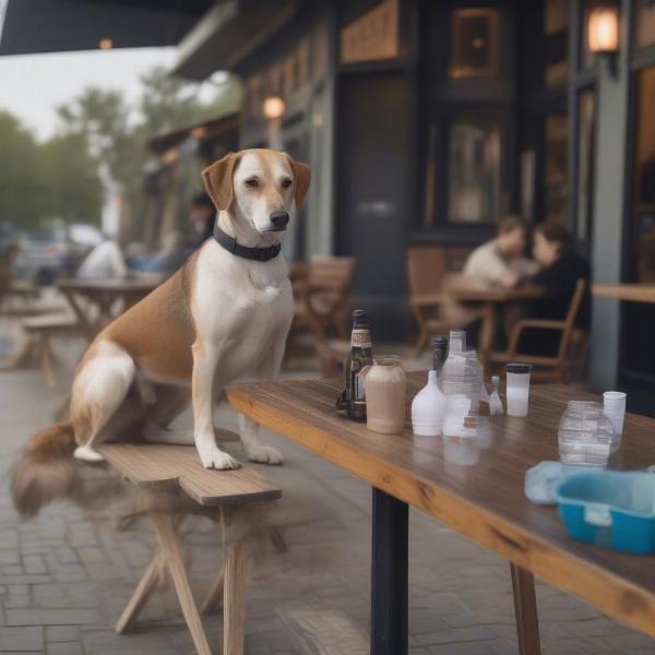 Practicing Good Etiquette at Dog-Friendly Bars