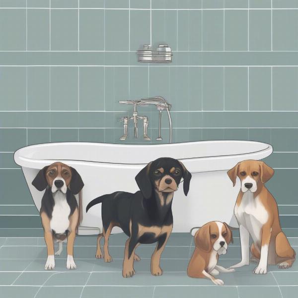 Choosing the Right Size Dog Bath Tub