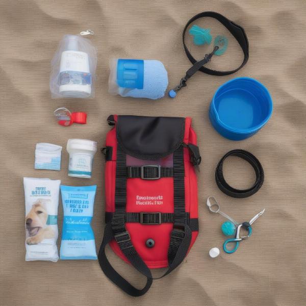 Dog beach essentials in Jacksonville, Florida