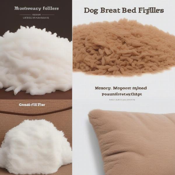 Dog Bed Filler Types