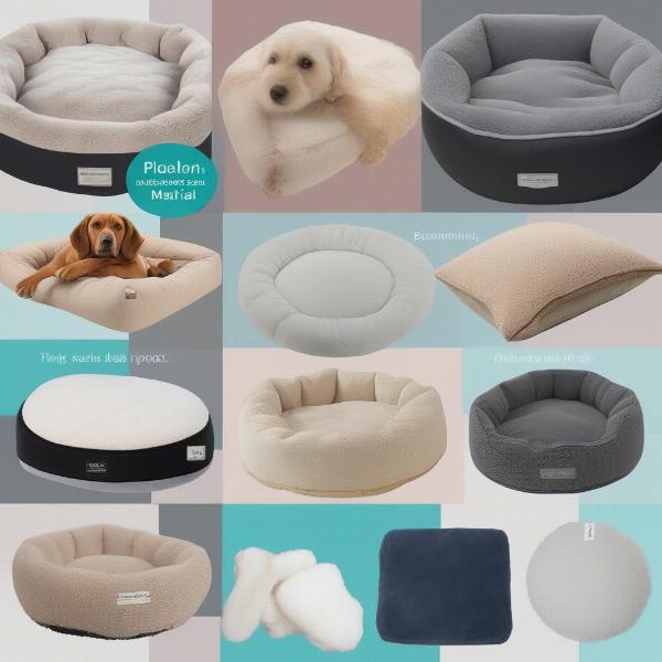 Comparing different dog bed materials for durability and comfort