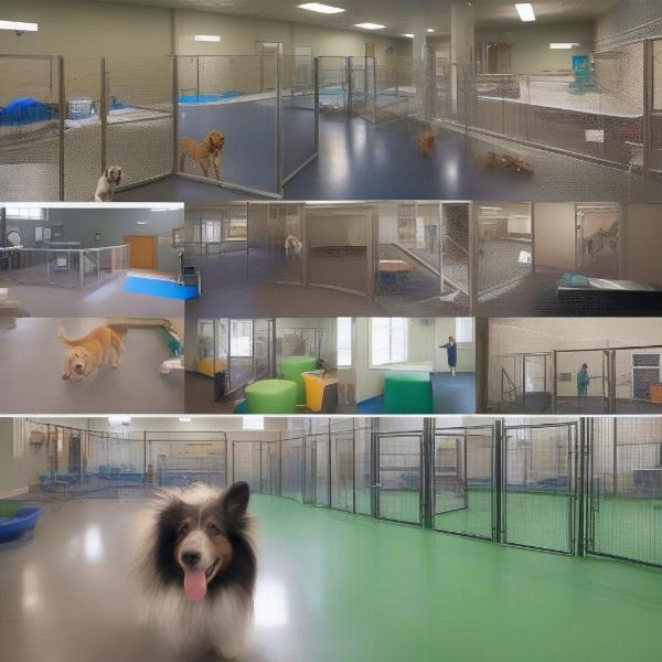 Key features of a high-quality dog boarding facility.