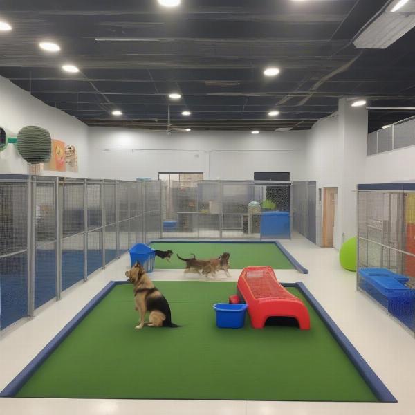 Modern and clean dog boarding facility in Mission Viejo