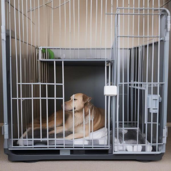 Comfortable Kennel at Dog Boarding in Port St. Lucie