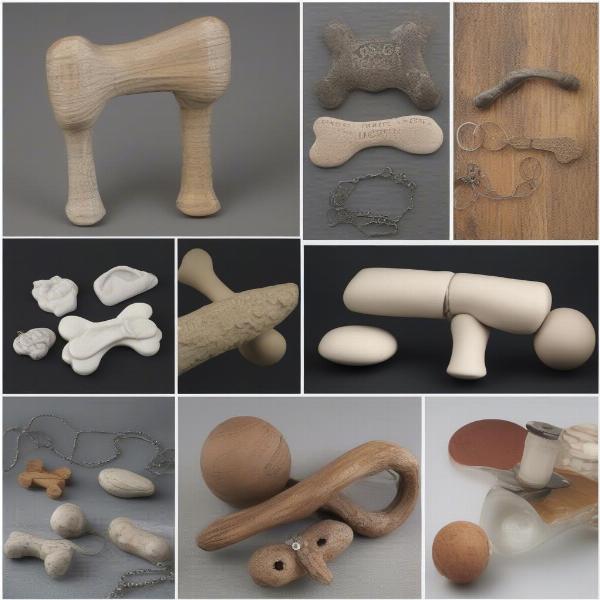 Dog Bone Ornament Materials