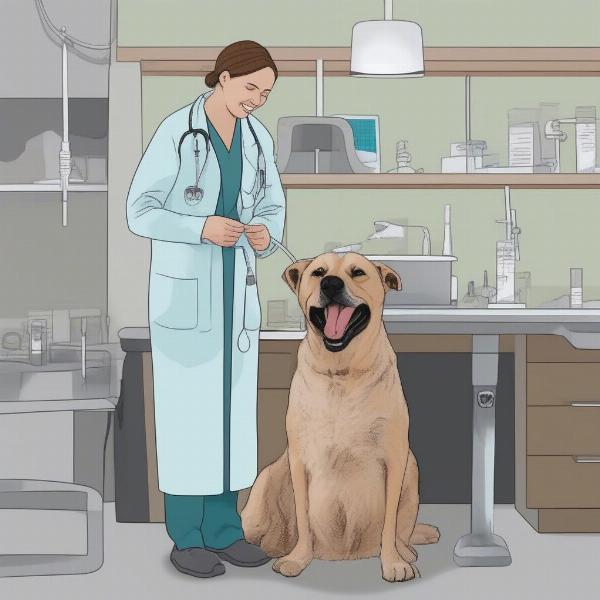 Veterinary Check-up for Dog Bad Breath