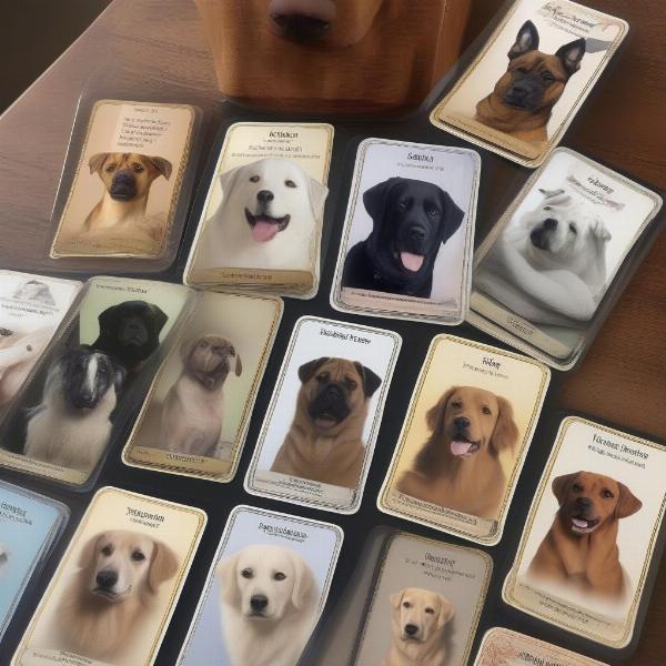 Dog Breed Trading Card Collection