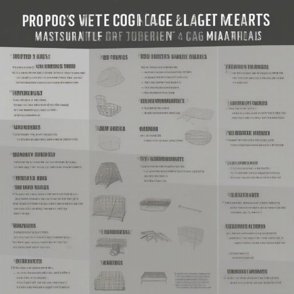 Dog Cage Material Comparison: Metal vs. Wood