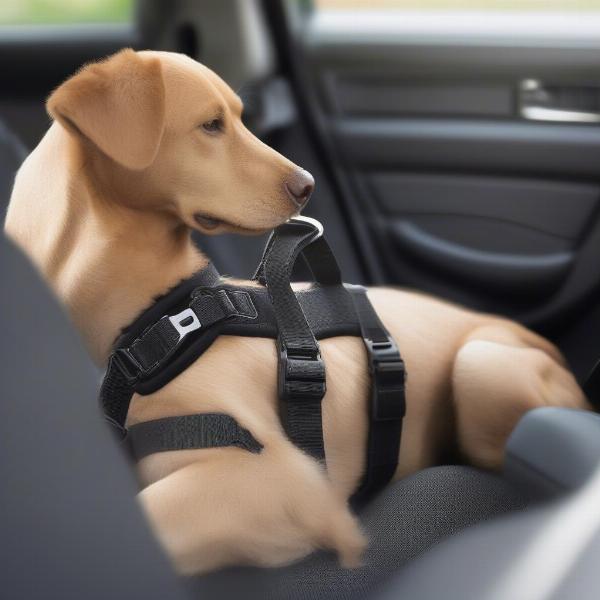 Essential features of a dog car harness in the UK