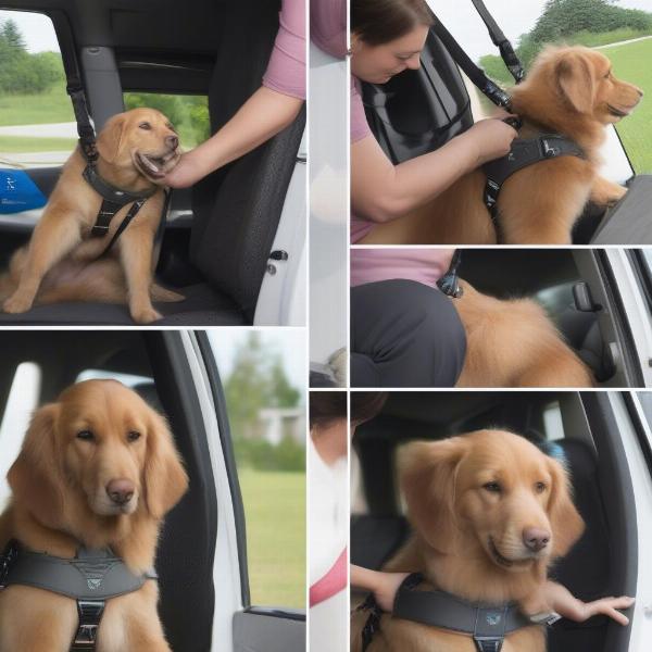 Properly Fitting a Dog Car Harness