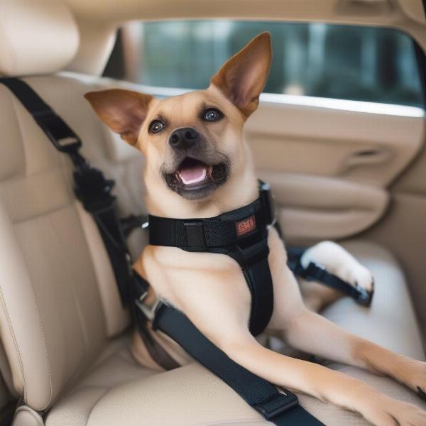 Correct Usage of a Dog Car Harness