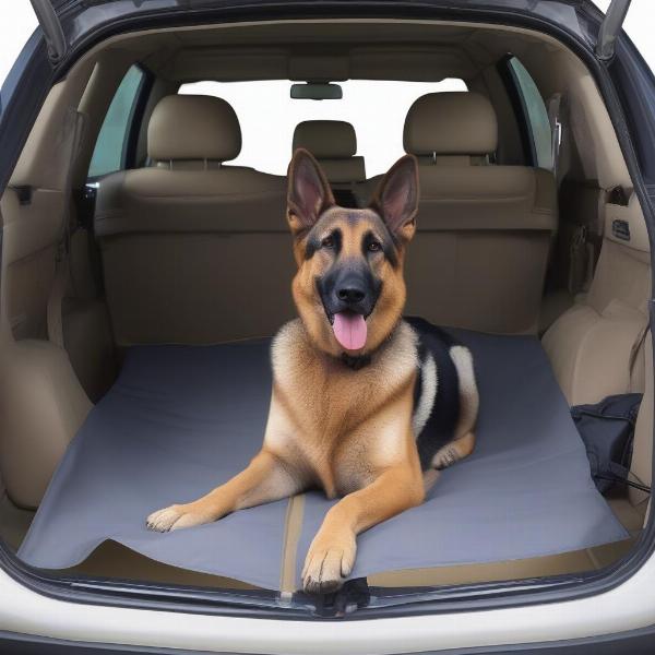 Dog car seat cover and travel accessories