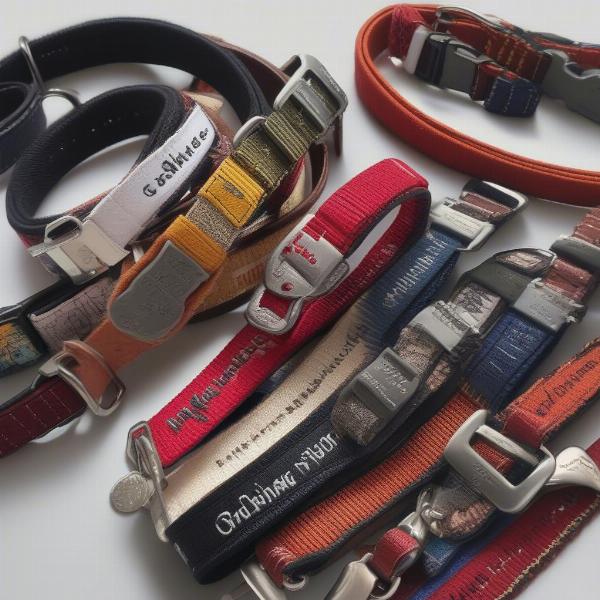 Different Types of Dog Collars with Phone Number