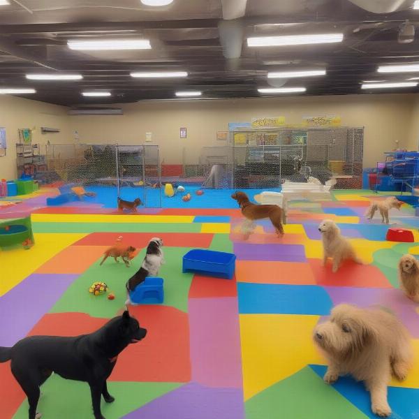 Dog Daycare Play Area in Yucaipa