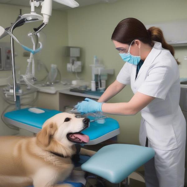 Dog Dental Cleaning Procedure