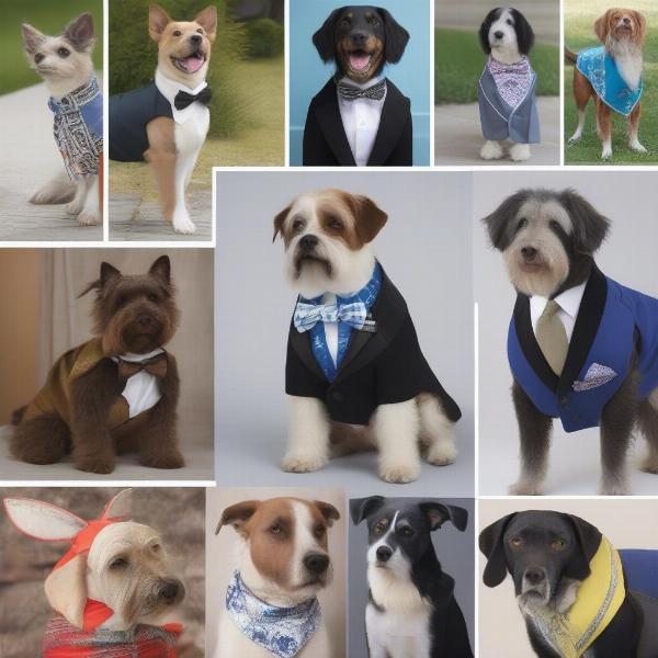 Different Styles of Dog Dinner Jackets