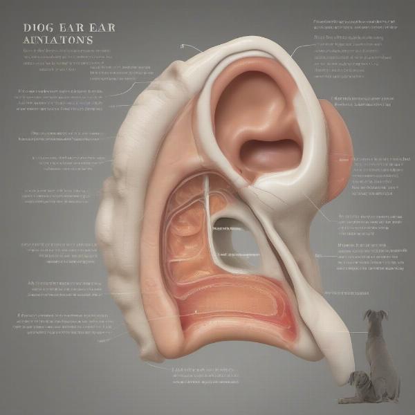 Dog ear anatomy