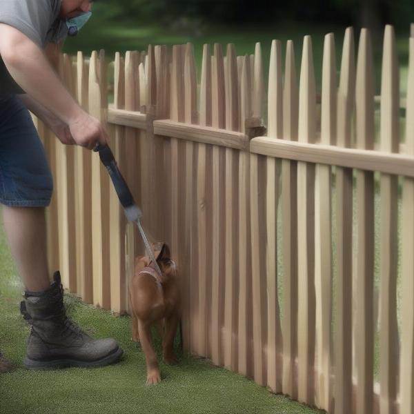 Maintaining a Dog Ear Fence