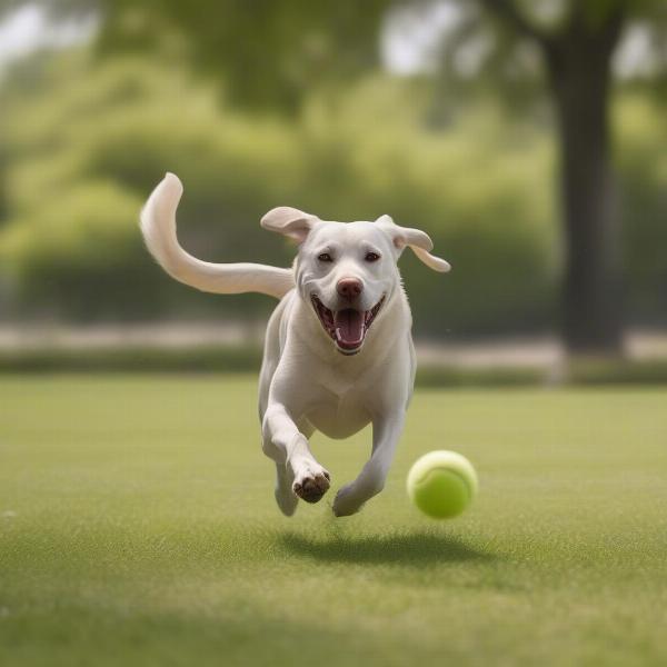 Dog Enjoying Park Gift Experience