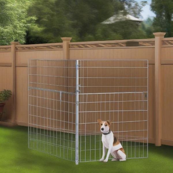 Dog Fence Panel Height and Spacing