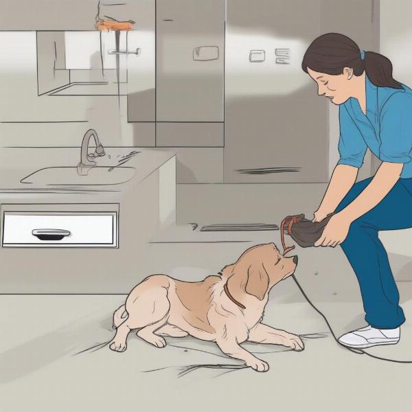 Dog First Aid for Rat Trap Encounters