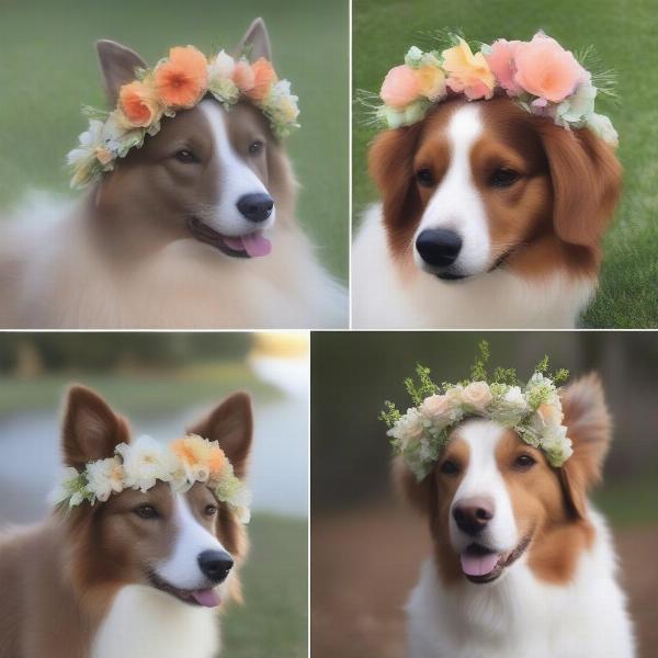 DIY Dog Flower Crown Tutorial