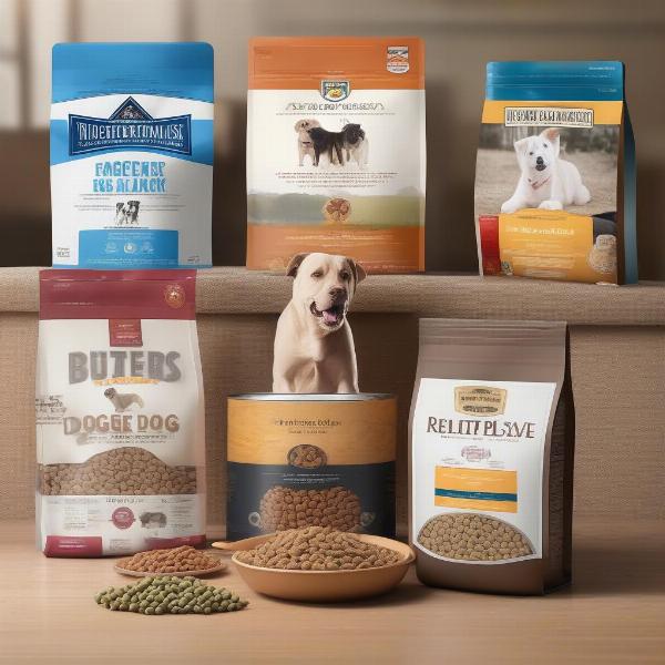 Premium dog food tailored for different life stages